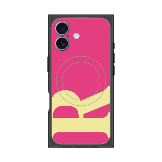 Premium Square Case with MagSafe［ Original - initial color - R pink ］