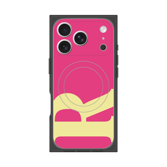 Premium Square Case with MagSafe［ Original - initial color - R pink ］