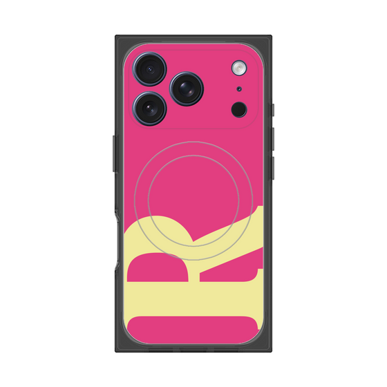 Premium Square Case with MagSafe［ Original - initial color - R pink ］