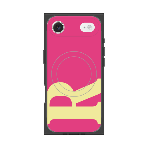 Premium Square Case with MagSafe［ Original - initial color - R pink ］