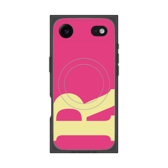 Premium Square Case with MagSafe［ Original - initial color - R pink ］