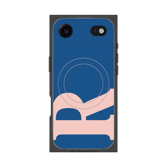 Premium Square Case with MagSafe［ Original - initial color - R navy ］