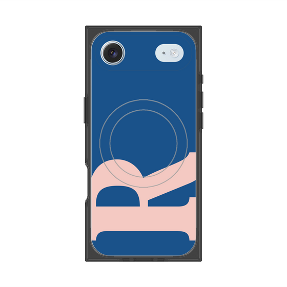 Premium Square Case with MagSafe［ Original - initial color - R navy ］