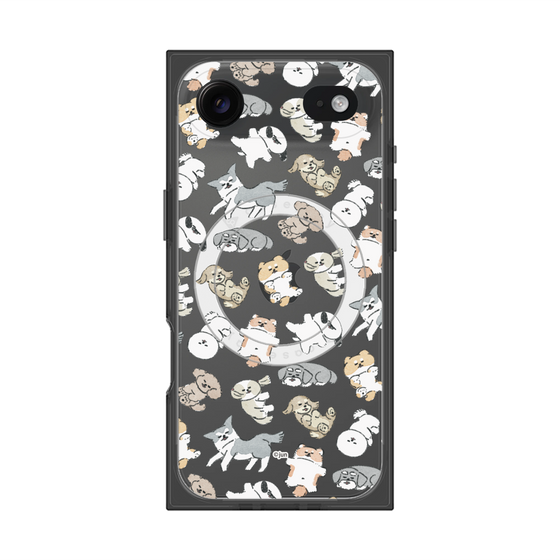 Premium Square Case with MagSafe［ Hello, It's Dog - Nap ］