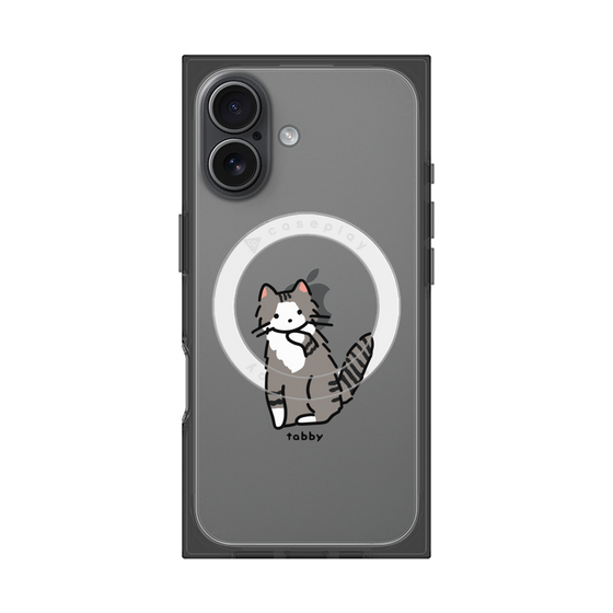 Premium Square Case with MagSafe［ Original - CASEPLAY Cat - tabby ］