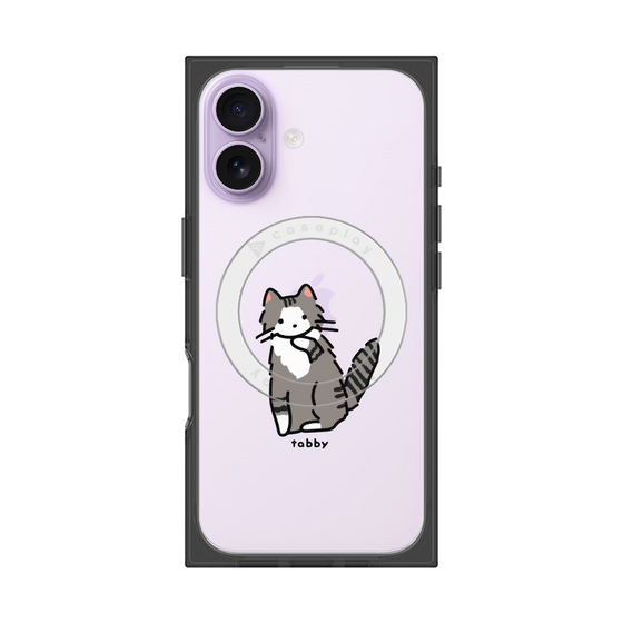 Premium Square Case with MagSafe［ Original - CASEPLAY Cat - tabby ］