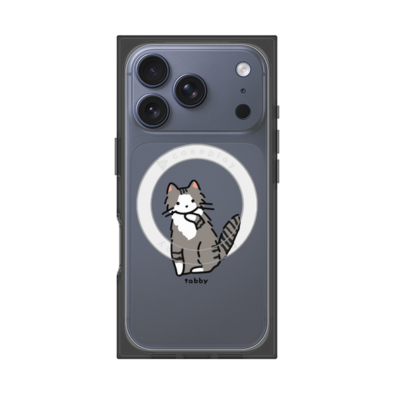 Premium Square Case with MagSafe［ Original - CASEPLAY Cat - tabby ］
