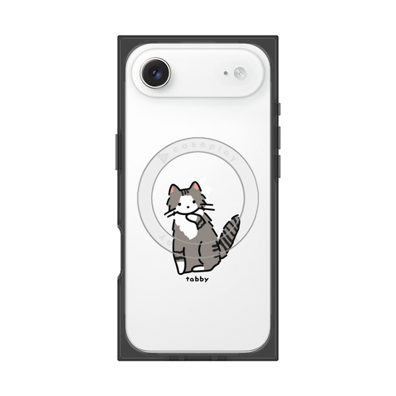 Premium Square Case with MagSafe［ Original - CASEPLAY Cat - tabby ］
