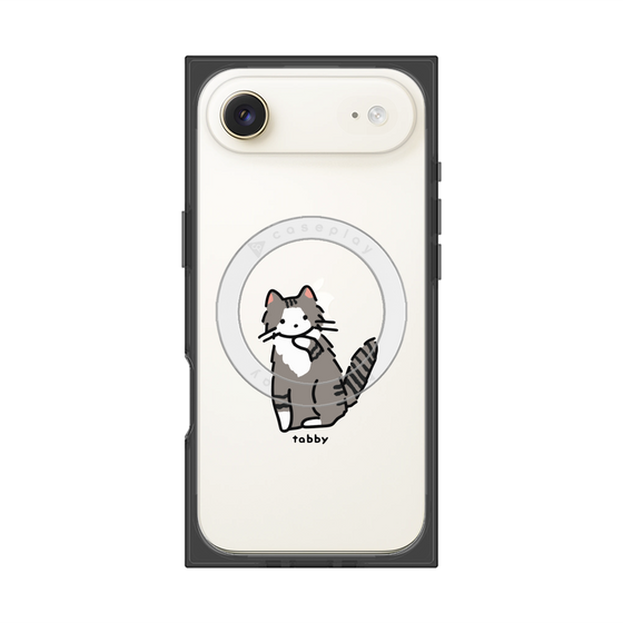 Premium Square Case with MagSafe［ Original - CASEPLAY Cat - tabby ］