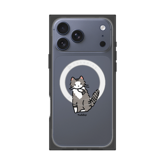 Premium Square Case with MagSafe［ Original - CASEPLAY Cat - tabby ］