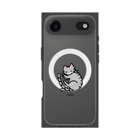 Premium Square Case with MagSafe［ Original - CASEPLAY Cat - Saba ］