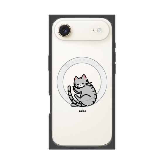 Premium Square Case with MagSafe［ Original - CASEPLAY Cat - Saba ］