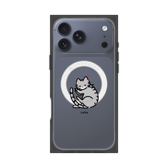 Premium Square Case with MagSafe［ Original - CASEPLAY Cat - Saba ］
