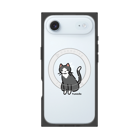 Premium Square Case with MagSafe［ Original - CASEPLAY Cat - tuxedo ］
