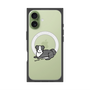 Premium Square Case with MagSafe［ Original - CASEPLAY Dog - border collie ］