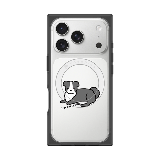 Premium Square Case with MagSafe［ Original - CASEPLAY Dog - border collie ］