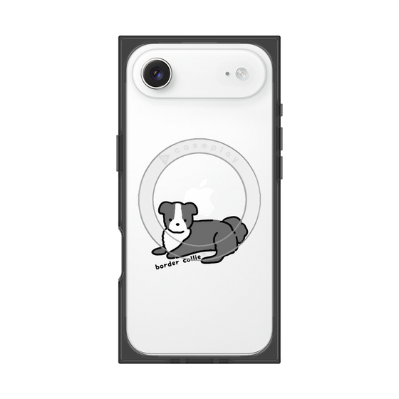 Premium Square Case with MagSafe［ Original - CASEPLAY Dog - border collie ］