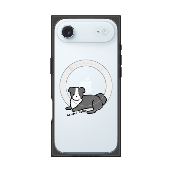 Premium Square Case with MagSafe［ Original - CASEPLAY Dog - border collie ］