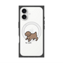 Premium Square Case with MagSafe［ Original - CASEPLAY Dog - Toy Pooh ］