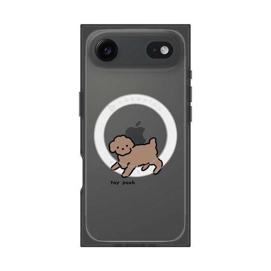 Premium Square Case with MagSafe［ Original - CASEPLAY Dog - Toy Pooh ］