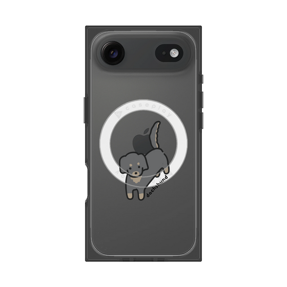 Premium Square Case with MagSafe［ Original - CASEPLAY Dog - Dachshund ］
