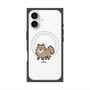 Premium Square Case with MagSafe［ Original - CASEPLAY Dog - Pome ］