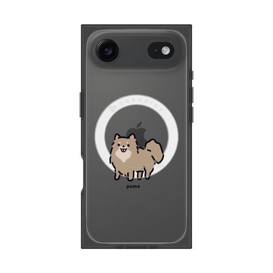Premium Square Case with MagSafe［ Original - CASEPLAY Dog - Pome ］