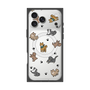 Premium Square Case with MagSafe［ Original - CASEPLAY Dog All-over Pattern - color ］