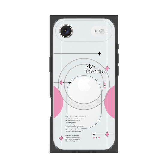 Premium Square Case with MagSafe［ Original - Instax Case - Pink ］