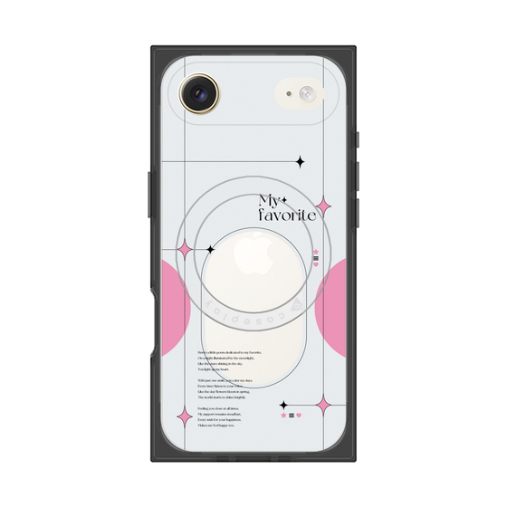 Premium Square Case with MagSafe［ Original - Instax Case - Pink ］