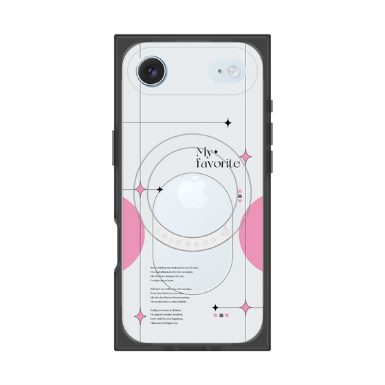 Premium Square Case with MagSafe［ Original - Instax Case - Pink ］