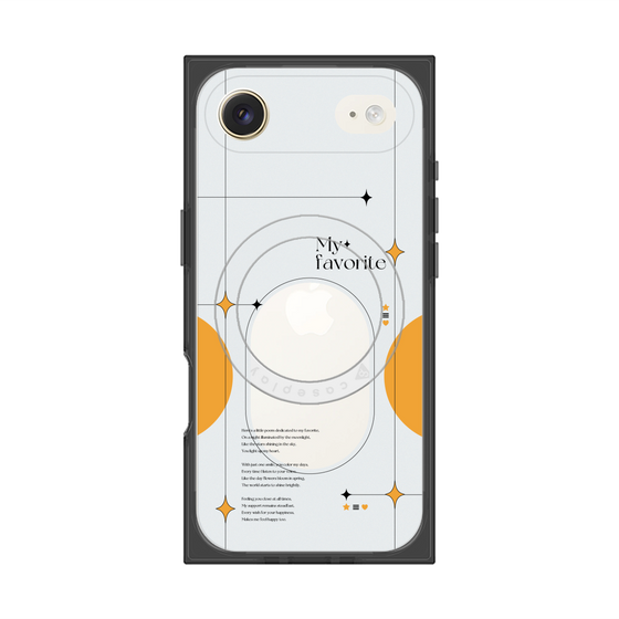 Premium Square Case with MagSafe［ Original - Instax Case - Orange ］