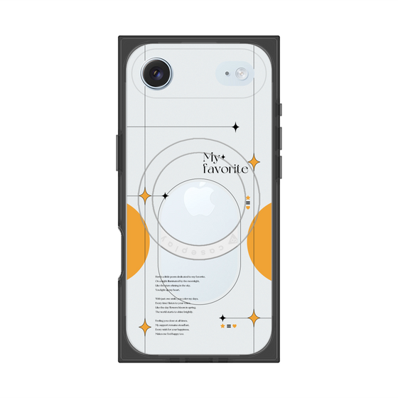 Premium Square Case with MagSafe［ Original - Instax Case - Orange ］