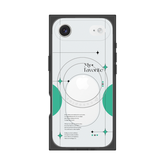 Premium Square Case with MagSafe［ Original - Instax Case - Green ］