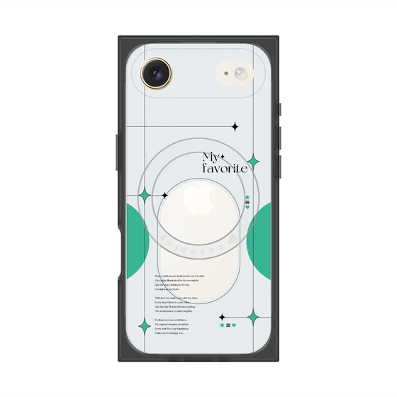 Premium Square Case with MagSafe［ Original - Instax Case - Green ］