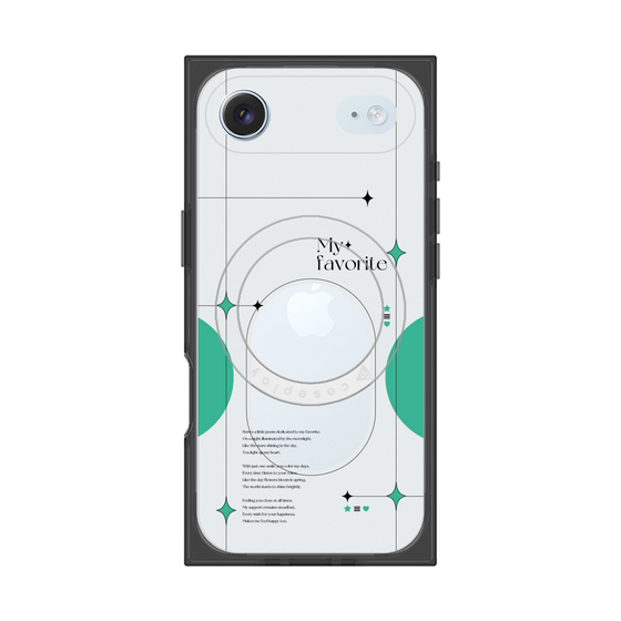 Premium Square Case with MagSafe［ Original - Instax Case - Green ］