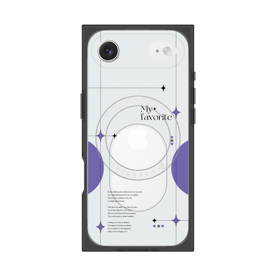 Premium Square Case with MagSafe［ Original - Instax Case - Purple ］