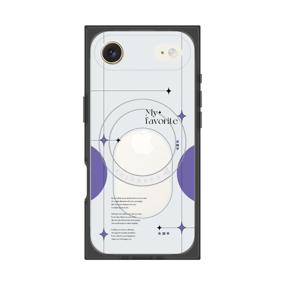 Premium Square Case with MagSafe［ Original - Instax Case - Purple ］