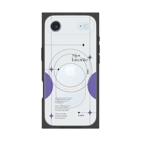 Premium Square Case with MagSafe［ Original - Instax Case - Purple ］