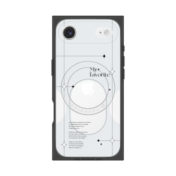 Premium Square Case with MagSafe［ Original - Instax Case - White ］