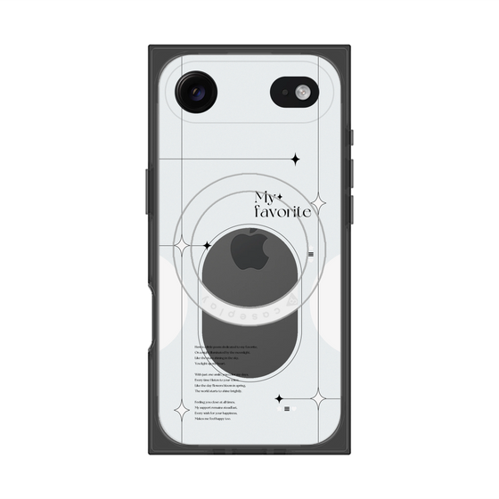 Premium Square Case with MagSafe［ Original - Instax Case - White ］