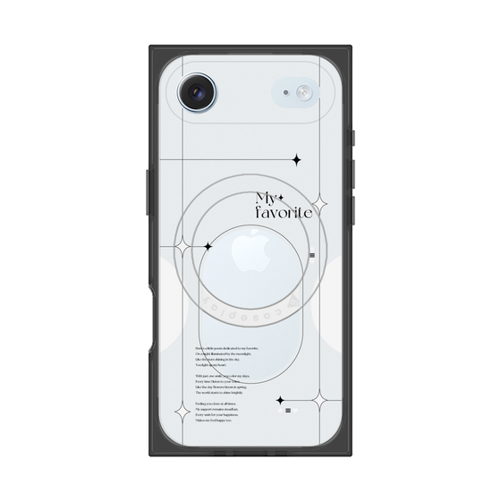 Premium Square Case with MagSafe［ Original - Instax Case - White ］