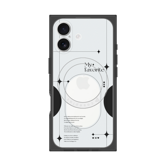 Premium Square Case with MagSafe［ Original - Instax Case - Black ］