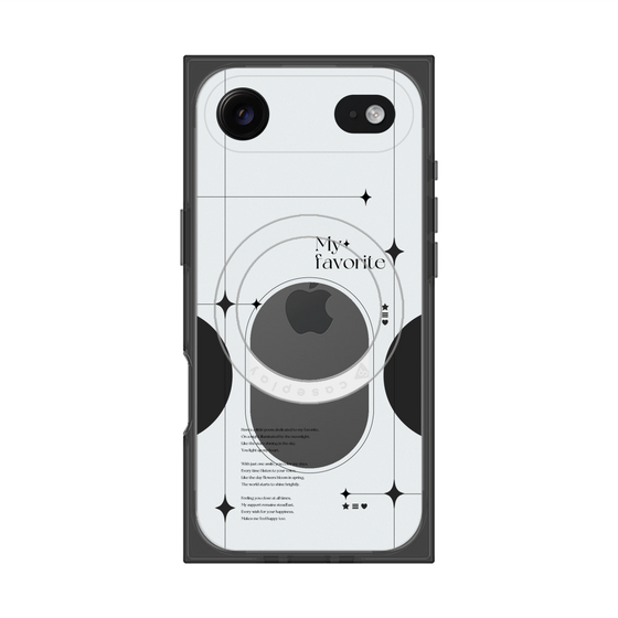 Premium Square Case with MagSafe［ Original - Instax Case - Black ］