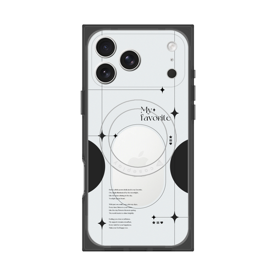 Premium Square Case with MagSafe［ Original - Instax Case - Black ］