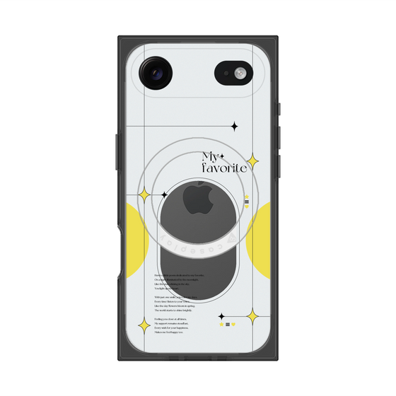 Premium Square Case with MagSafe［ Original - Instax Case - Yellow ］