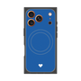 Premium Square Case with MagSafe［ Original - Favorite Color Heart - Blue ］