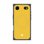 Premium Square Case with MagSafe［ Original - Favorite Color Heart - Yellow ］