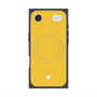 Premium Square Case with MagSafe［ Original - Favorite Color Heart - Yellow ］