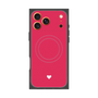 Premium Square Case with MagSafe［ Original - Favorite Color Heart - Red ］